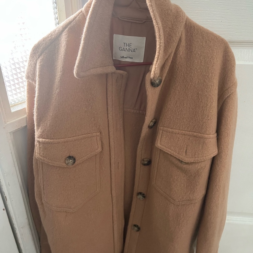 The Ganna Tan Wool Jacket